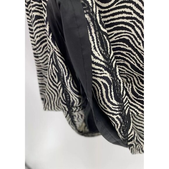 J.McLaughlin Women’s Silk Zebra Print A-Line Dress Size Small, Preppy‎ - Picture 6 of 12